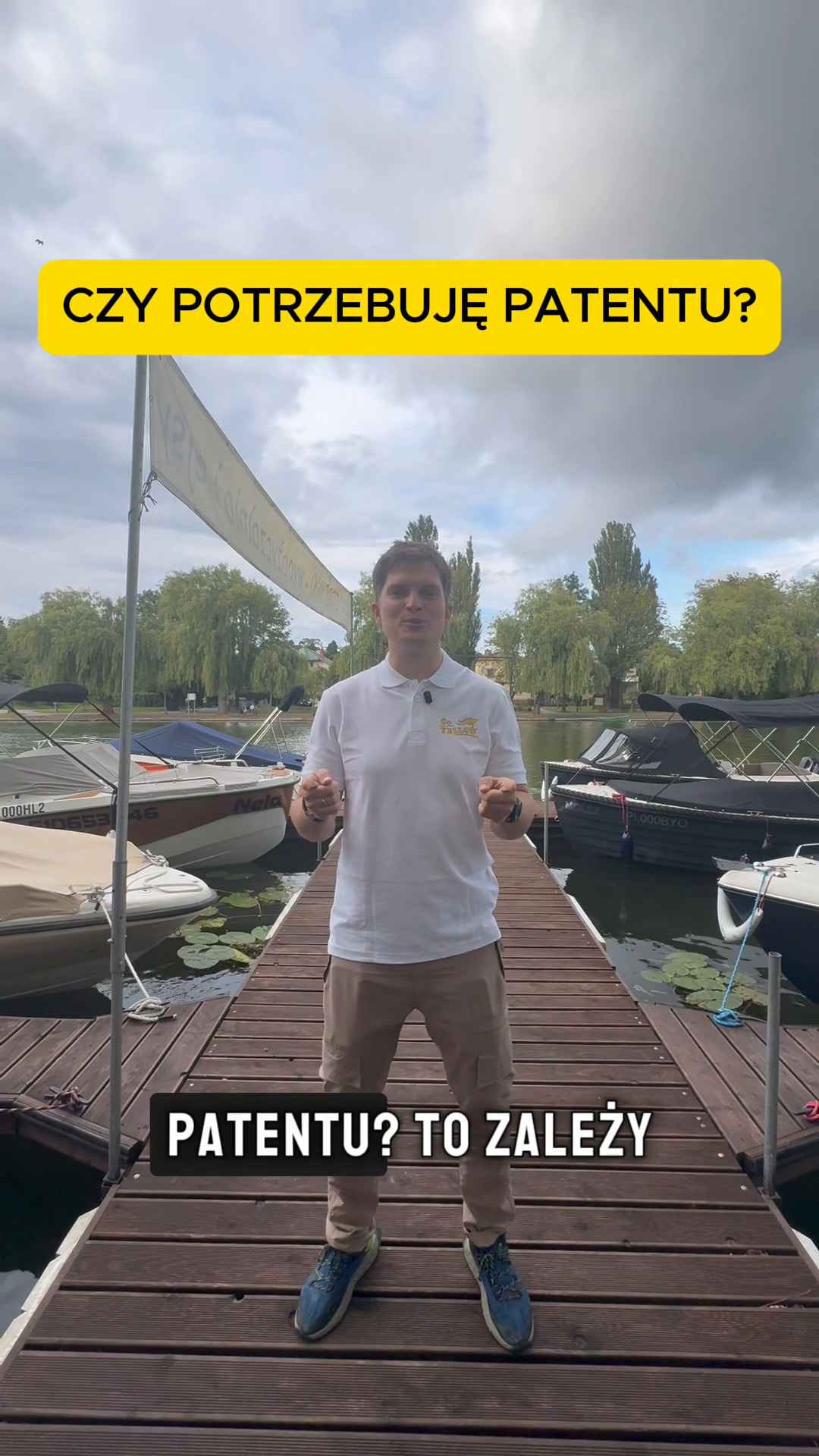 Film - odpowiadamy na pytania o czarter łodzi Augustów